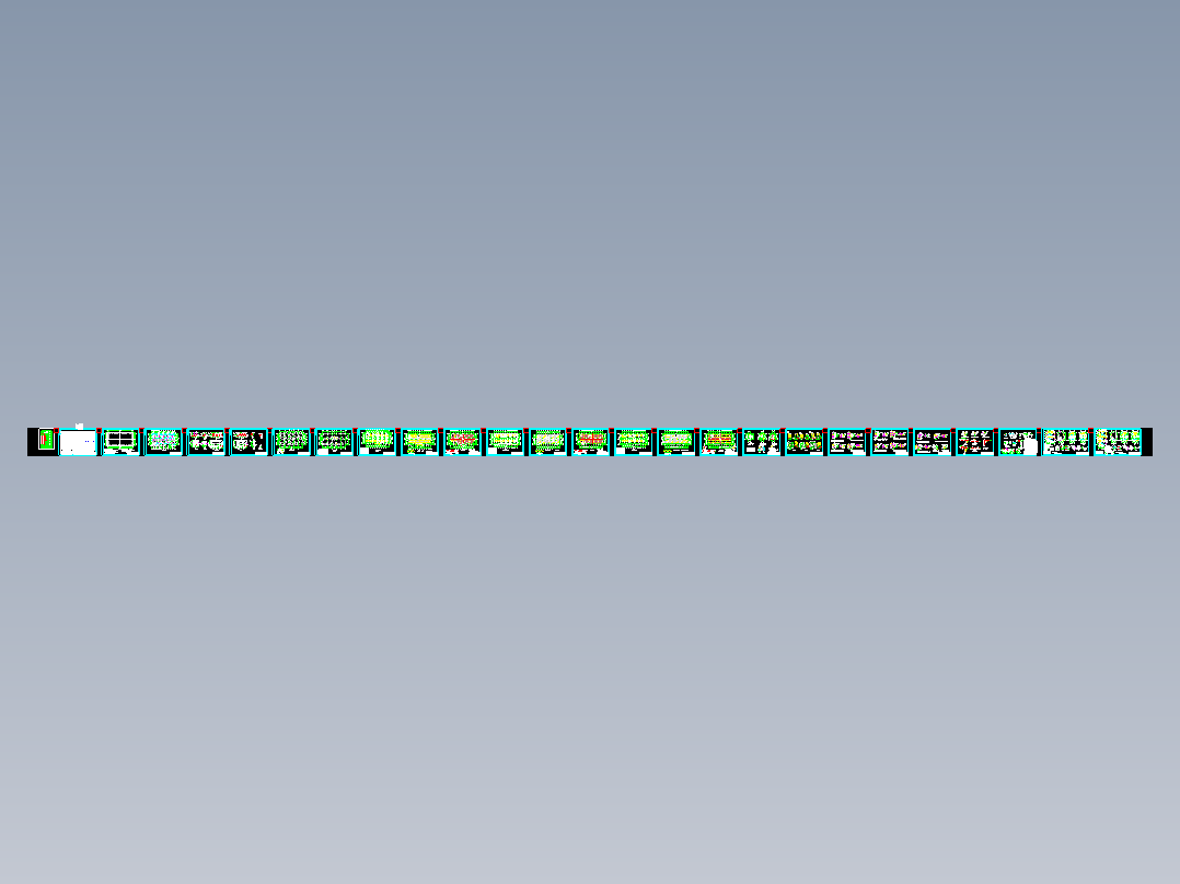 三层钢结构办公楼建筑结构施工图纸