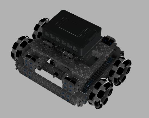 Vex IQ H-Drive全向轮小车结构式缩略图