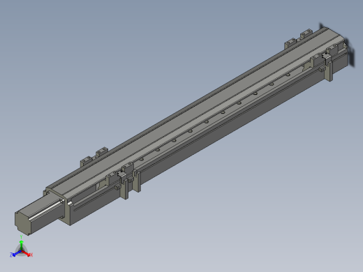 直线模组LHA6-S500-M-100W(16丝杆)设计图纸
