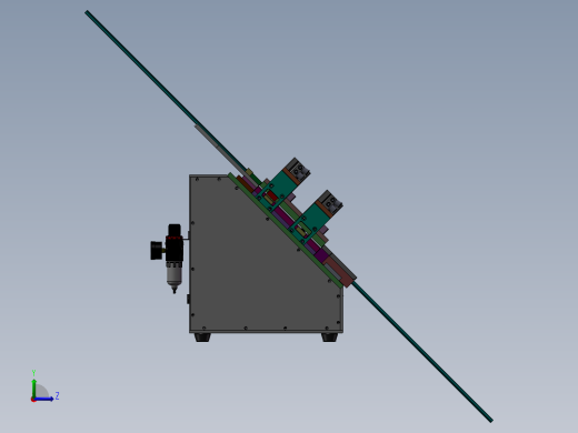 网络滤波器设备电子元件整脚机左视缩略图