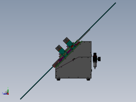 网络滤波器设备电子元件整脚机右视缩略图