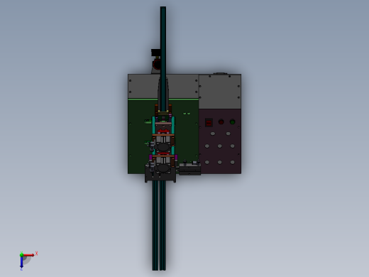网络滤波器设备电子元件整脚机俯视缩略图