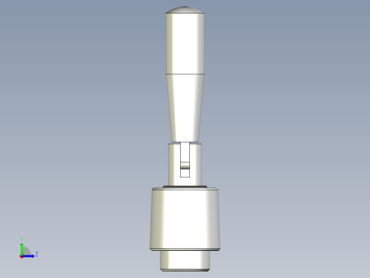 旋轉把手MT+IR-3D多系列多零件图纸模型左视缩略图