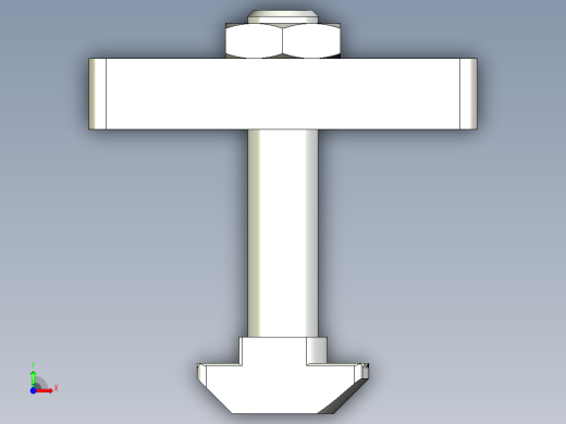 型材-BR CROSS CONNECTOR 3842146972前视缩略图