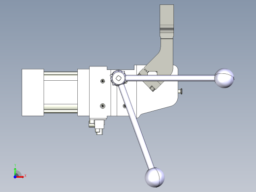 德克斯TUNKERS气缸数模V50.1 Z A10 T12 5~44_GRAD前视缩略图