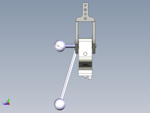 德克斯TUNKERS气缸数模V50.1 Z A10 T12 5~44_GRAD右视缩略图