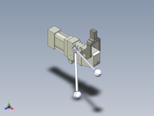 德克斯TUNKERS气缸数模V50.1 Z A10 T12 5~44_GRAD正等轴测缩略图