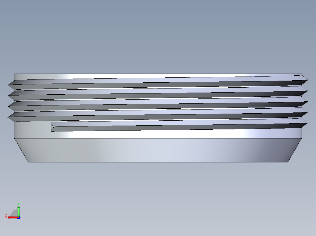 船舶管路系统S25_SeaDrainPLUS_CountersinkCleanPlug-MPT_37E170603_3in Sea Drain Plus - Countersunk Plug - MPT后视图