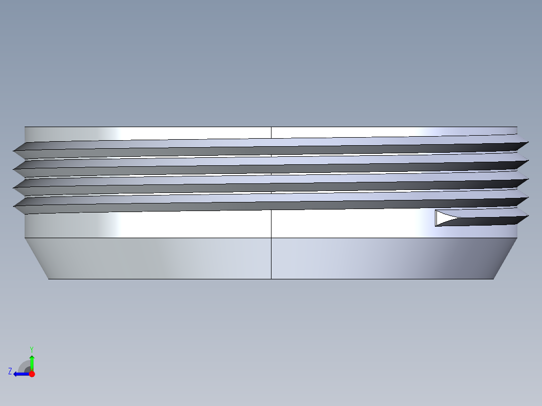 船舶管路系统S25_SeaDrainPLUS_CountersinkCleanPlug-MPT_37E170603_3in Sea Drain Plus - Countersunk Plug - MPT右视图