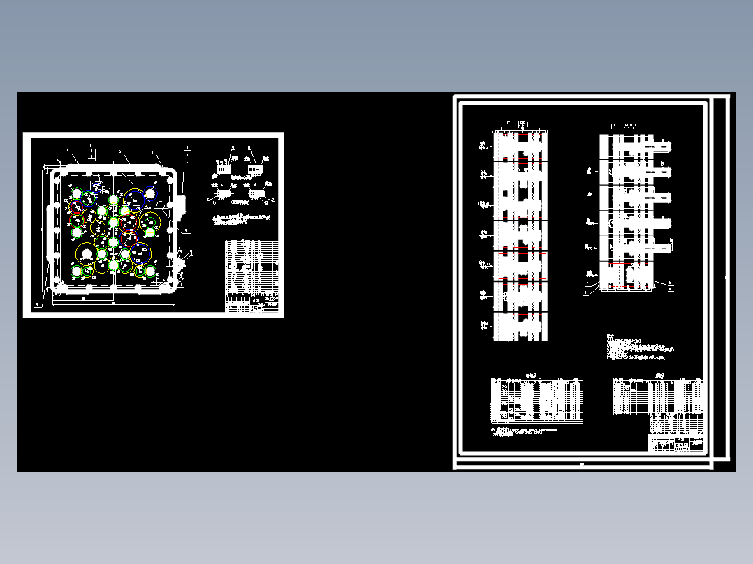 专用柴油机箱体钻孔组合机床左多轴箱设计【含图和文档】