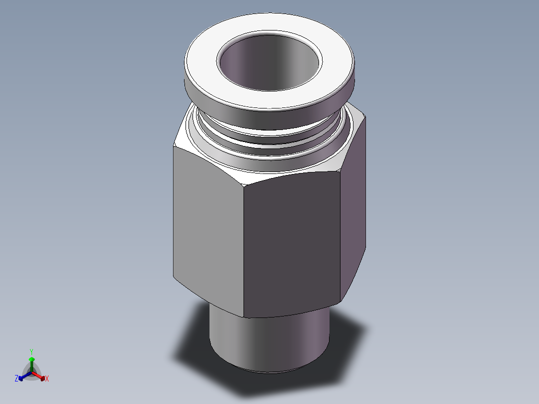 螺纹直通APC8-01（1分8厘）