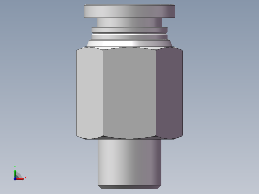 螺纹直通APC8-01（1分8厘）前视缩略图