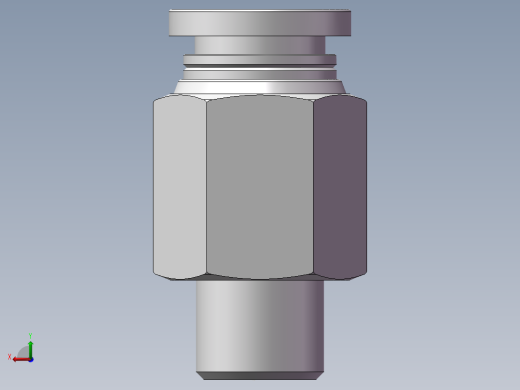 螺纹直通APC8-01（1分8厘）后视缩略图
