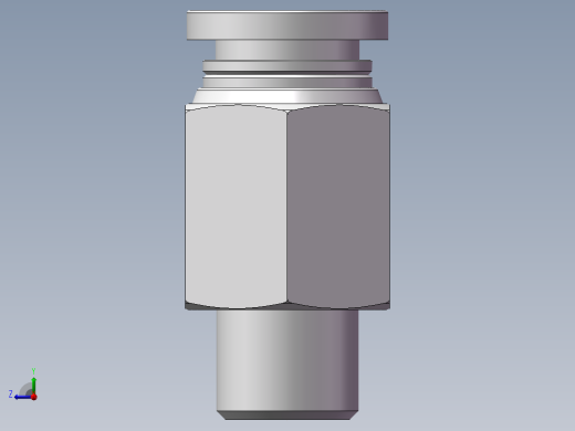 螺纹直通APC8-01（1分8厘）右视缩略图