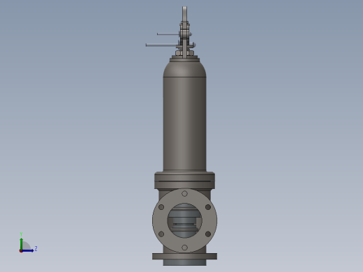 减压阀左视缩略图