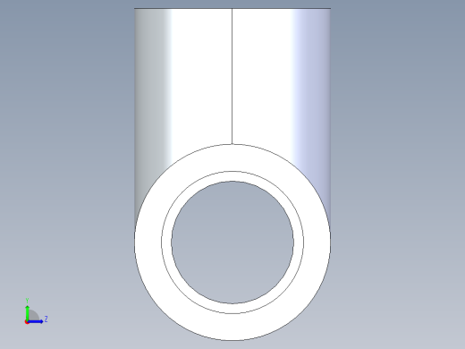 CPVC管件01-Sch80_Tee_SxSxS_9801-005_0.5in左视缩略图