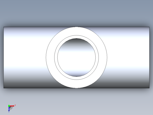 CPVC管件01-Sch80_Tee_SxSxS_9801-005_0.5in俯视缩略图