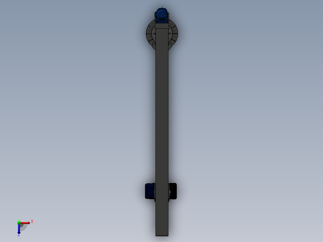 悬臂吊设计俯视图