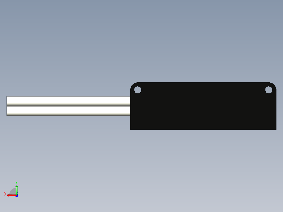 矩阵光纤_漫反射型FR-S17后视图