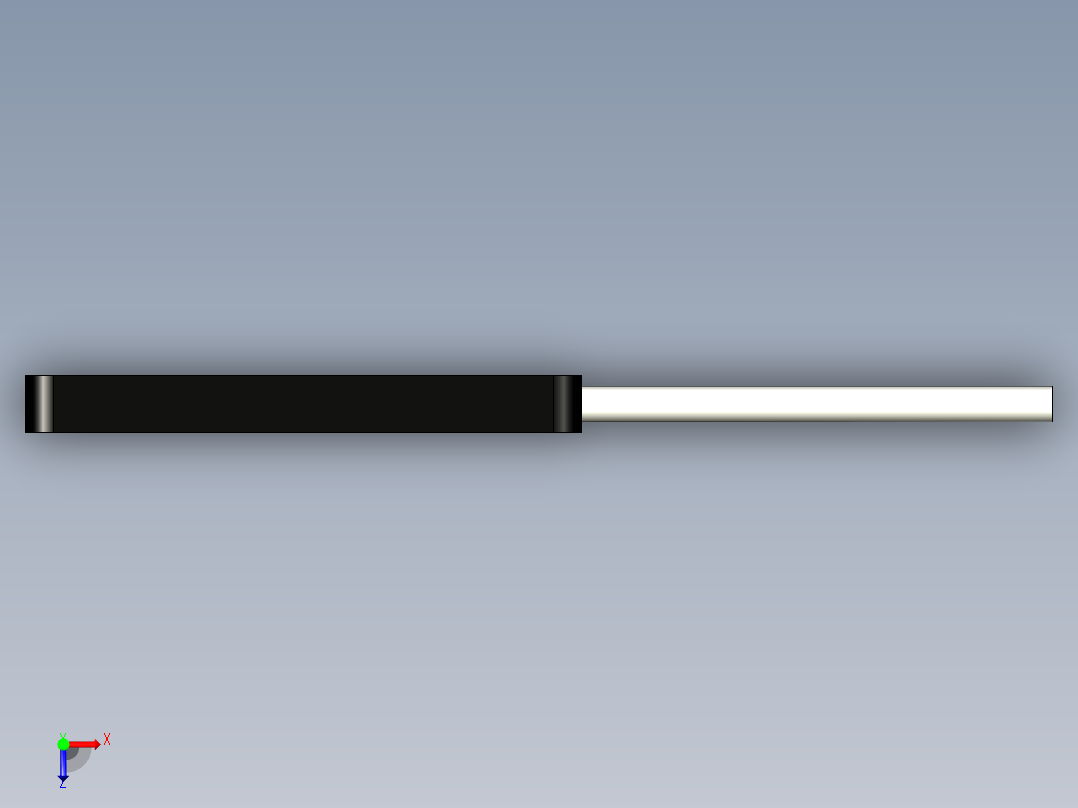 矩阵光纤_漫反射型FR-S17俯视图