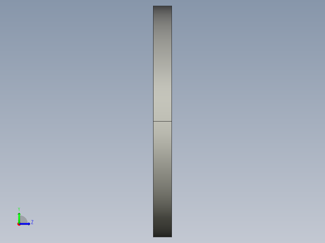 M2-M2 screw size FLAT WASHER.STEP左视图