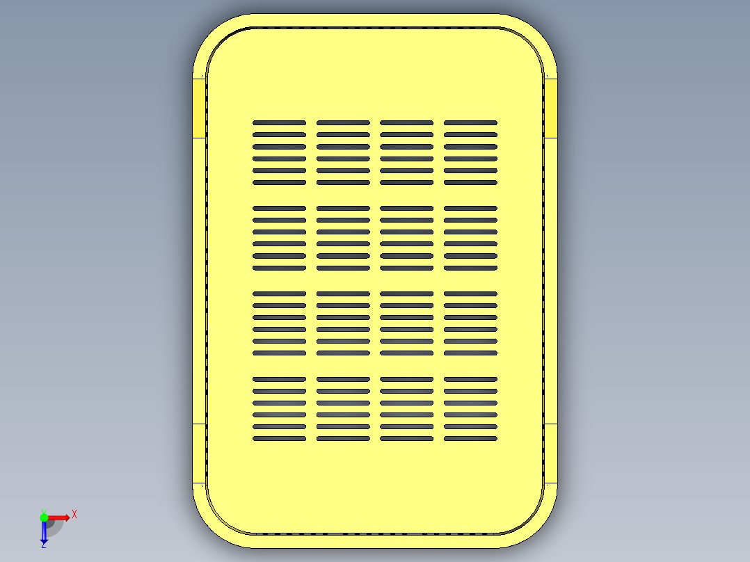 周转箱12 STP俯视图