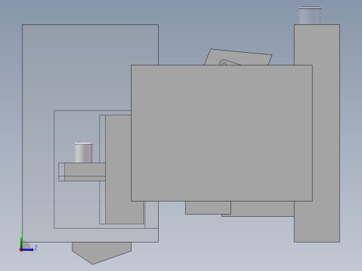 微型注塑机左视缩略图