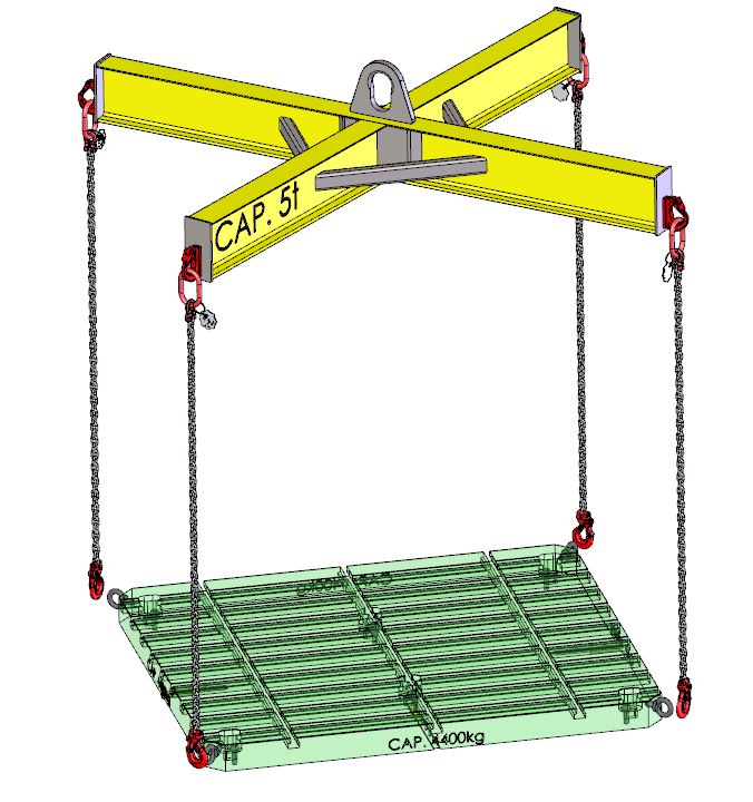 5T起重机构3D数模图纸 STEP格式