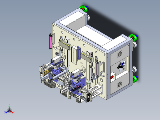 双工位热熔设备_step