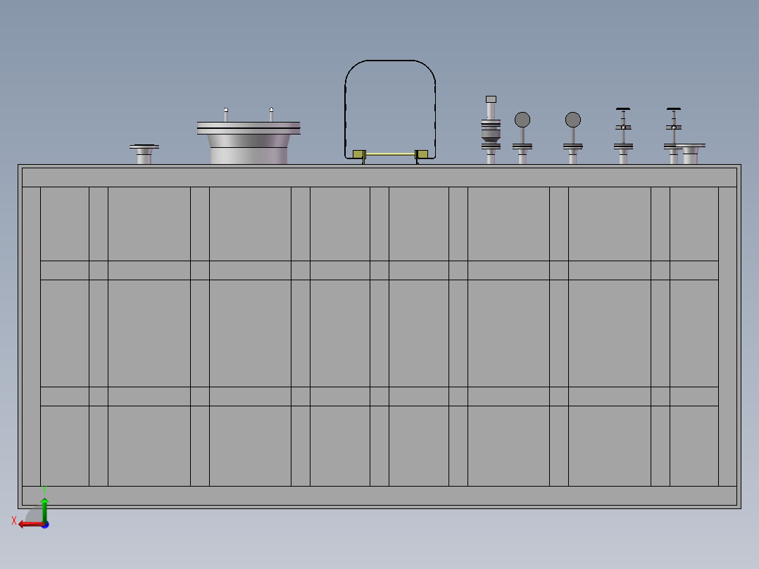 原油日用罐橇sw16可编辑后视图