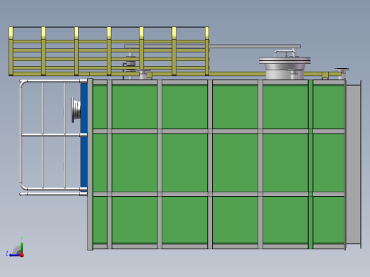 原油日用罐橇sw16可编辑右视缩略图