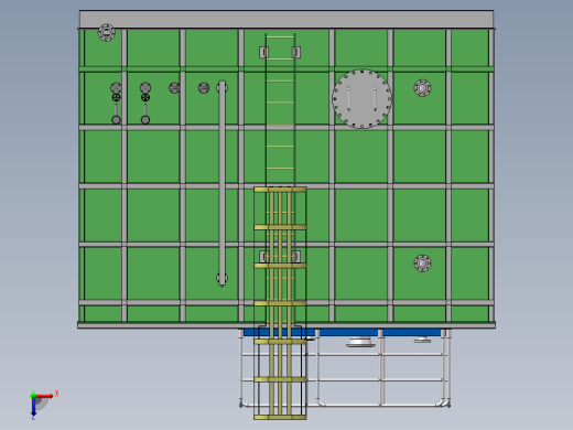 原油日用罐橇sw16可编辑俯视缩略图