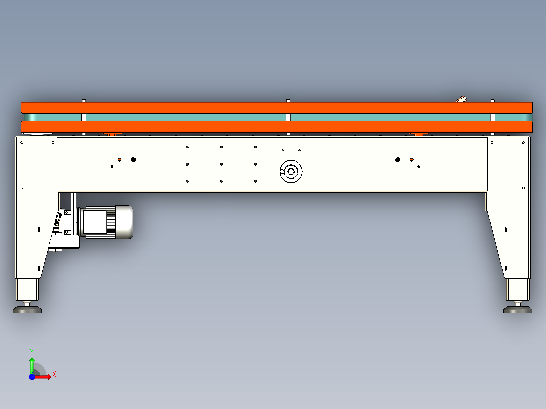 全自动封箱机ProE5.0.zip前视图