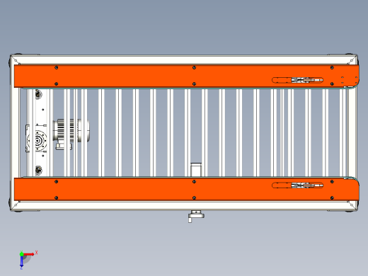 全自动封箱机ProE5.0.zip俯视缩略图