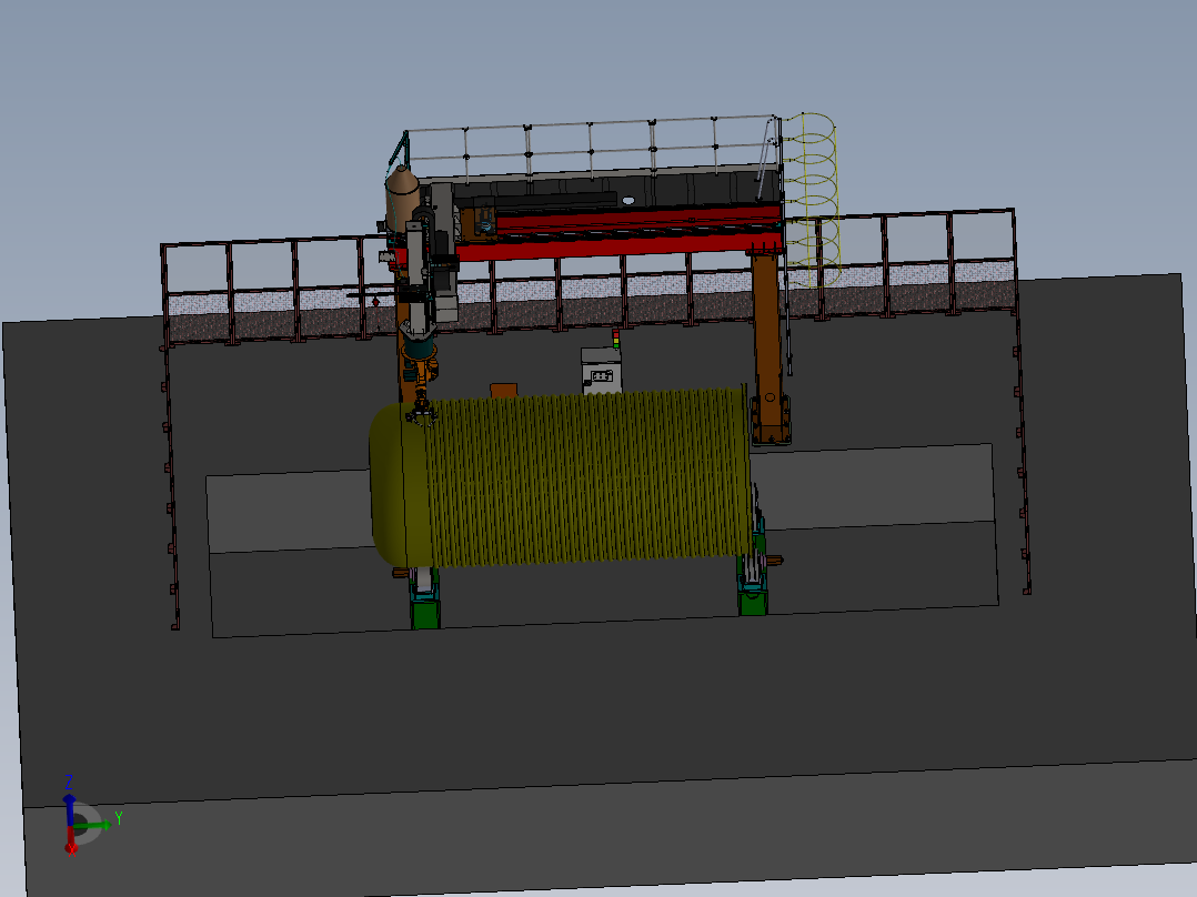 筒体环缝机器人自动焊接工作站sw12可编辑