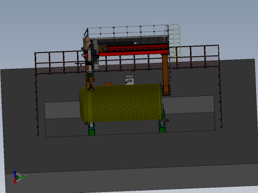 筒体环缝机器人自动焊接工作站sw12可编辑