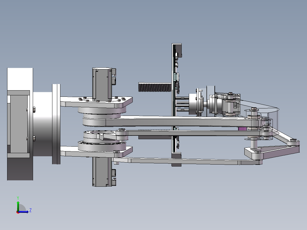 搬箱机械臂左视图