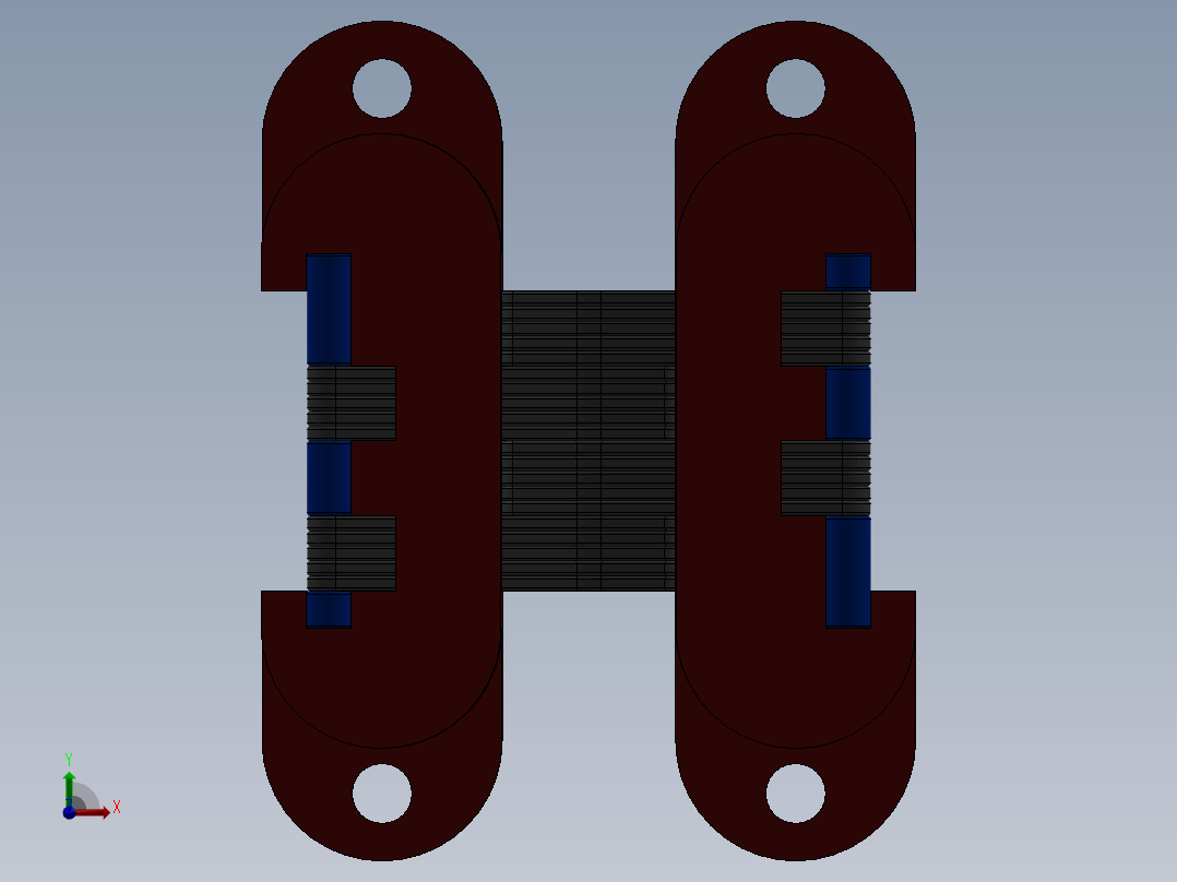 铰链、-铰链conce前视图