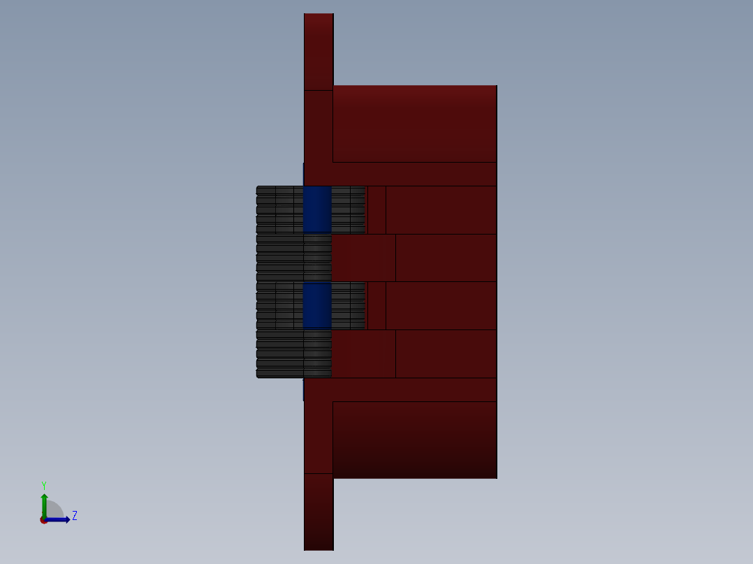 铰链、-铰链conce左视图