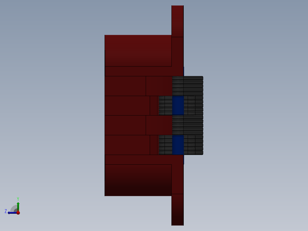 铰链、-铰链conce右视图