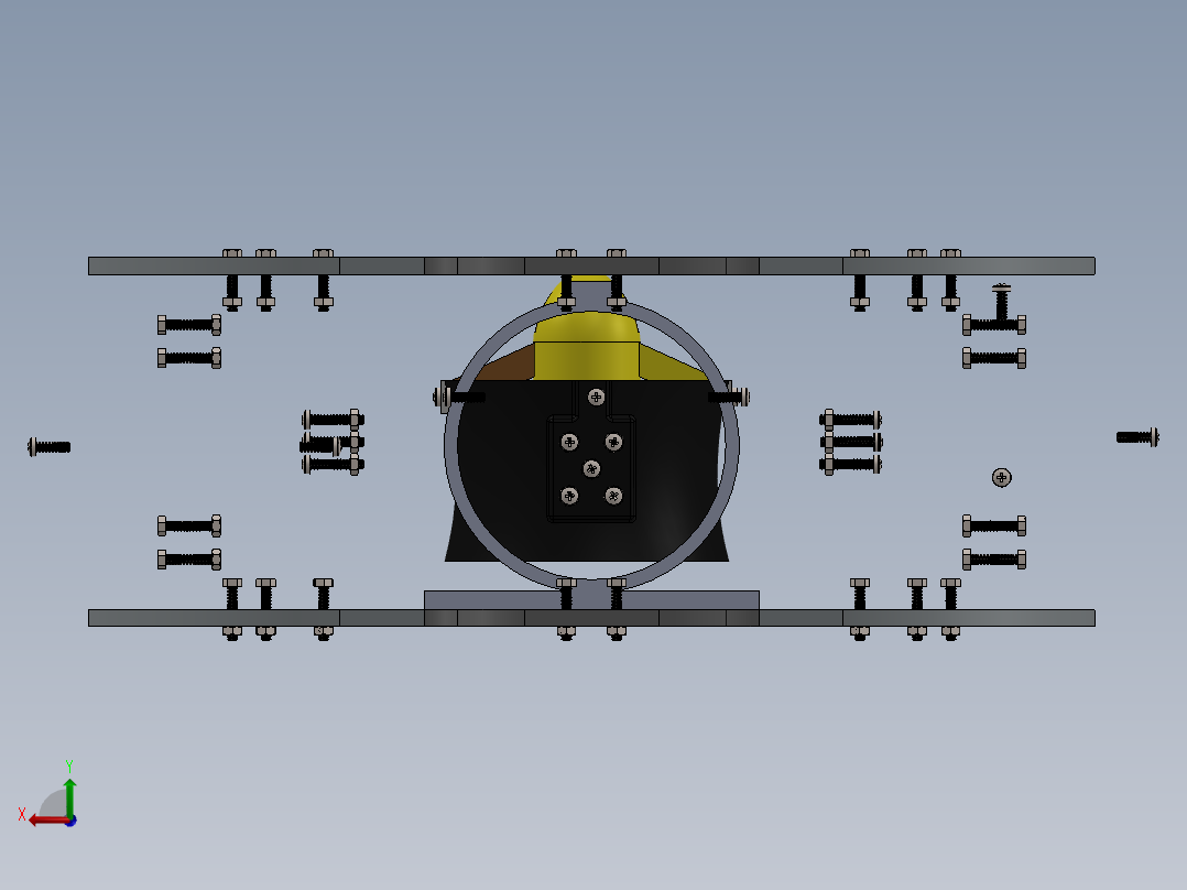 遥控操作水下机器人、水下机器人(36)后视图