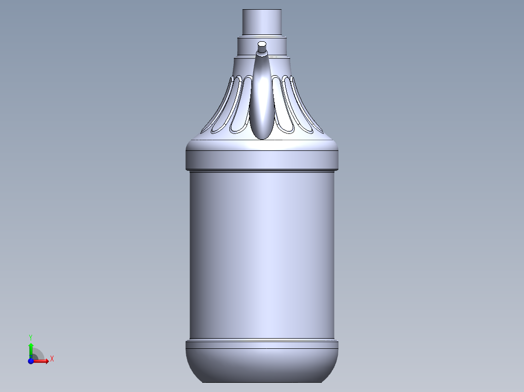 瓶子、罐子、桶(96)前视图