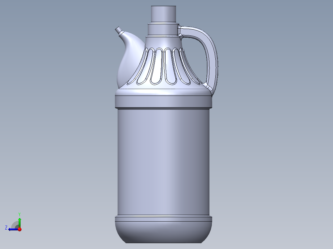 瓶子、罐子、桶(96)右视图