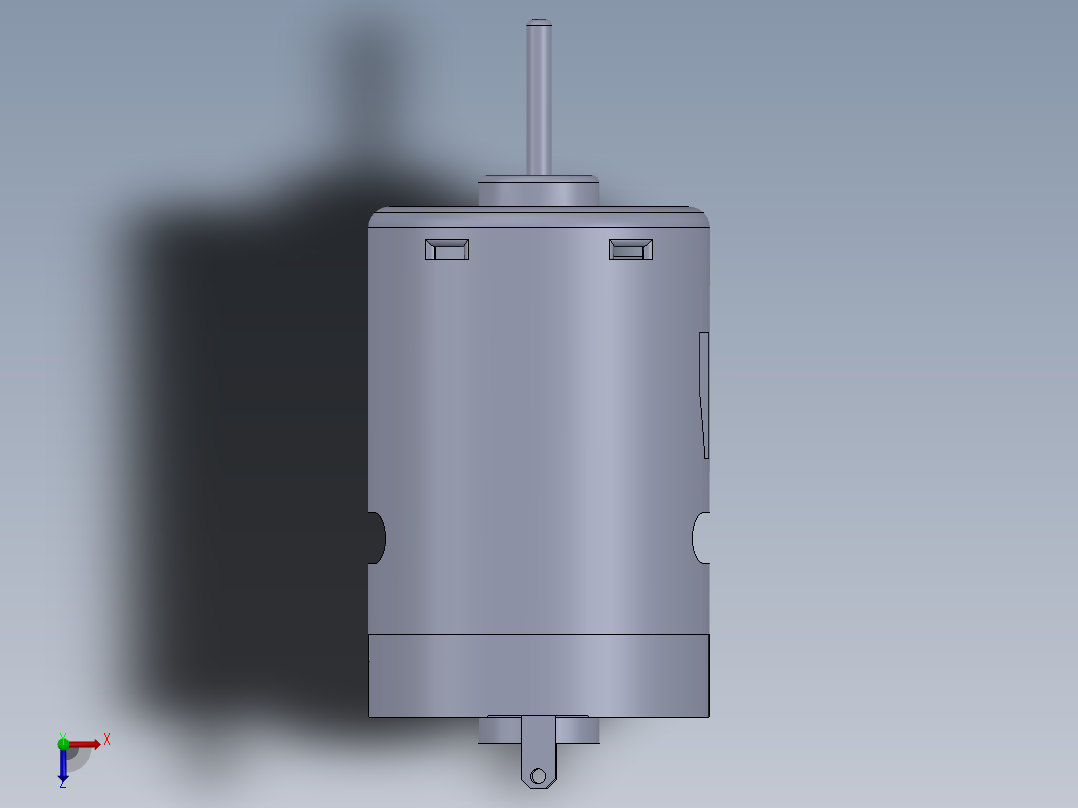 直流电机、电机(6)俯视图