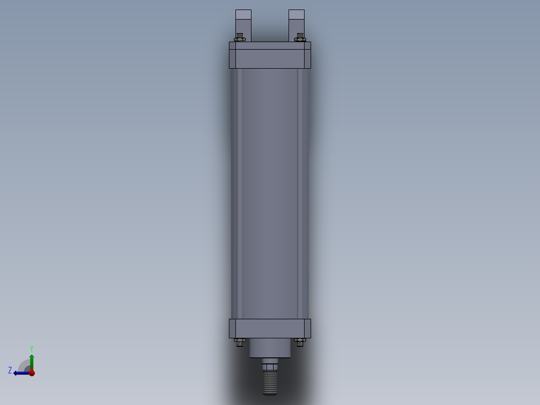 拉杆气缸114-3x25x340-mm-1.snapshot.1右视图