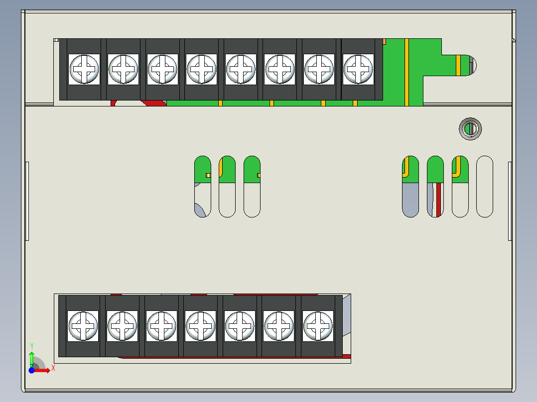SP-500-24开关电源前视图