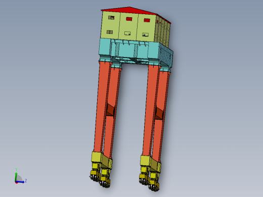 大车行走门架设备