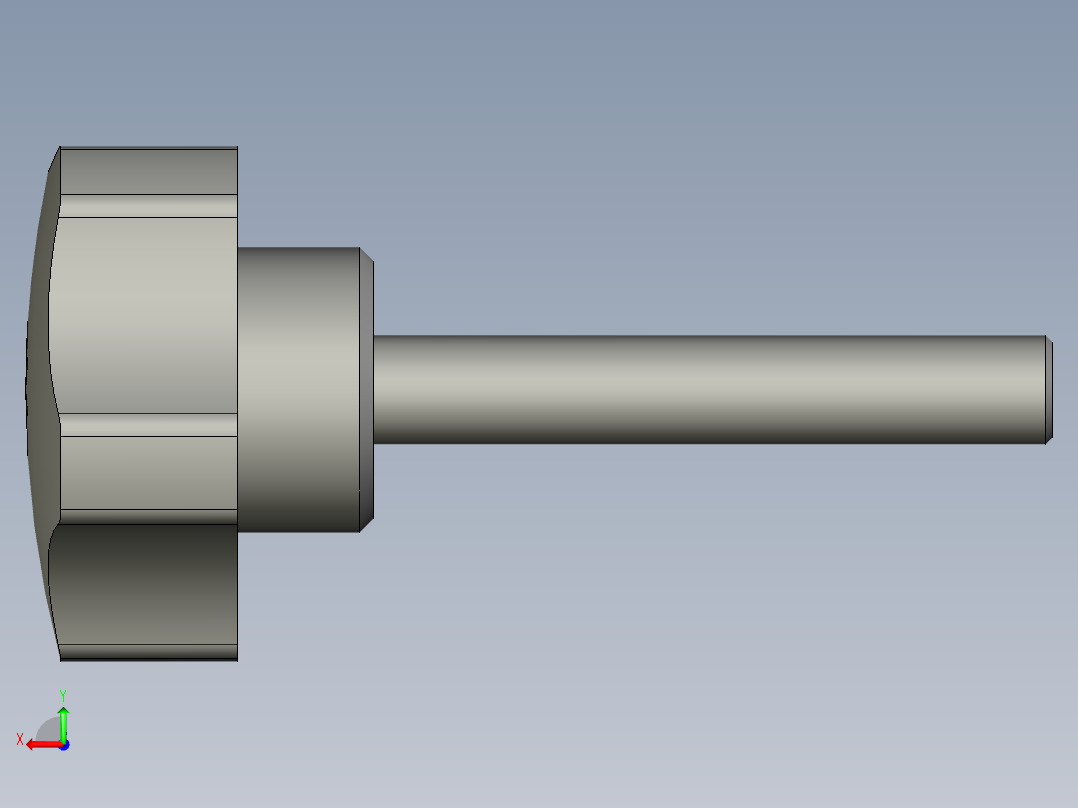 01五星把手M8X40c21-缝纫机夹线器-TA21后视图
