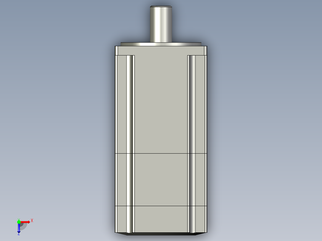 MHMD750W带刹车俯视图