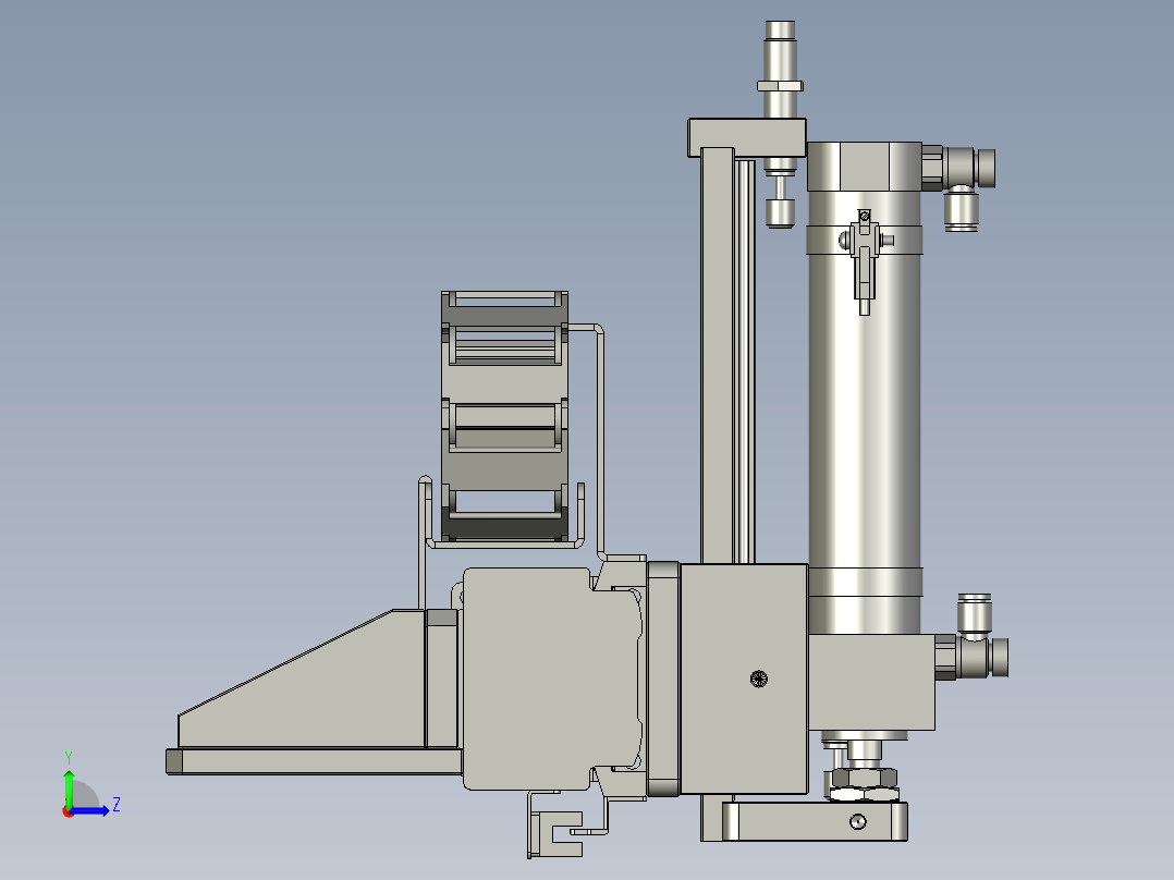 061809-齿轮组件下线移栽模块左视图